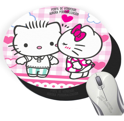 Pad Mouse Hello Kitty Gato Kawaii Tierno Caricatura 004
