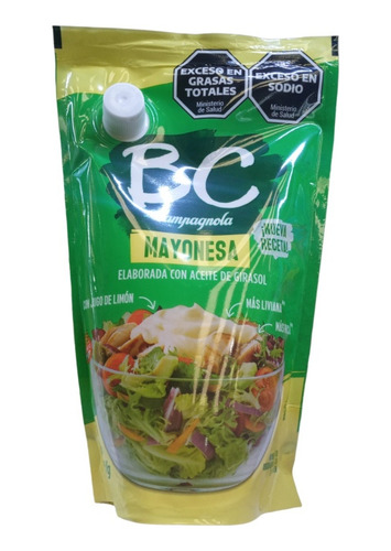 Mayonesa Bc La Campagñola  De 250g Pack 3u