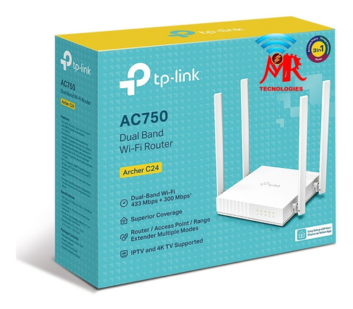 Archer C24 Router Wi-fi De Doble Banda Ac750