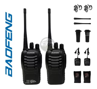 2 X Radio Comunicacion Baofeng Bf888s Walkie Talkie Factura