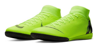 botines nike amarillo fluor