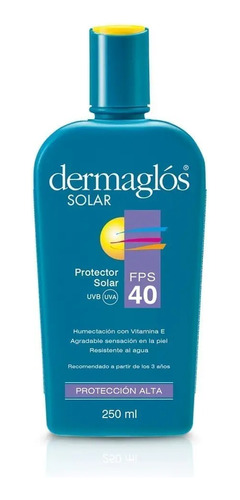 Protector Solar Dermaglos Fps 40 Ra Emulsión X 250 ml