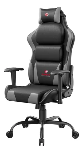 Silla ergonómica, silla de oficina, cómodo asiento sedentario para juegos,  respaldo lumbar, silla giratoria, silla de computadora, diseño de hueso de