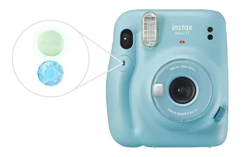 Camara Instantanea Fujifilm Instax Mini 11 Celeste -Paquete