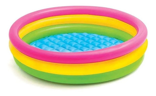 Pileta Inflable 1,14 X 25 Intex 3 Aros Niños El Jabali