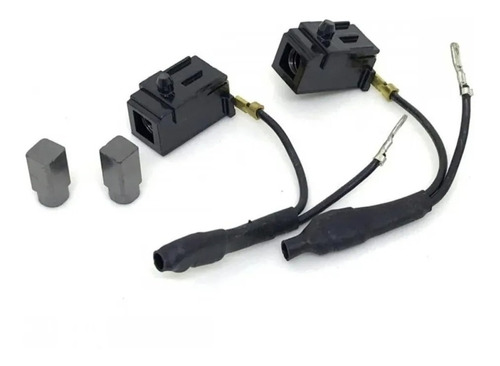 Porta + Carbones Completo Lijadora Black Decker Qs800 Qs1000