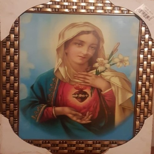 Quadro Sagrado Coração De Maria