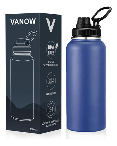 Wang Botella Termo De Acero Inoxidable Botella De Agua