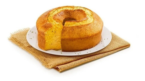 O Bolo De Fubá Zaya Flour - Sem Glúten E Sem Açúcar 490g