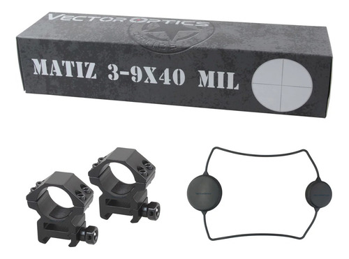 Mira Telescópica Vector Matiz 3-9 X 40 Ret Mil - Lo De Jorge