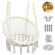 Comprar Hamacas Con Luces Durable Macramé Colgante