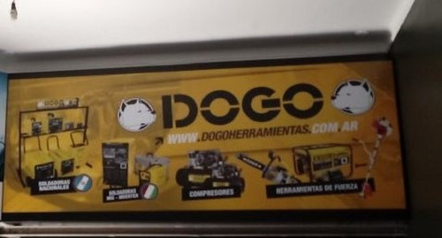 Carteleria En Lona Tensada De La Marca Dogo