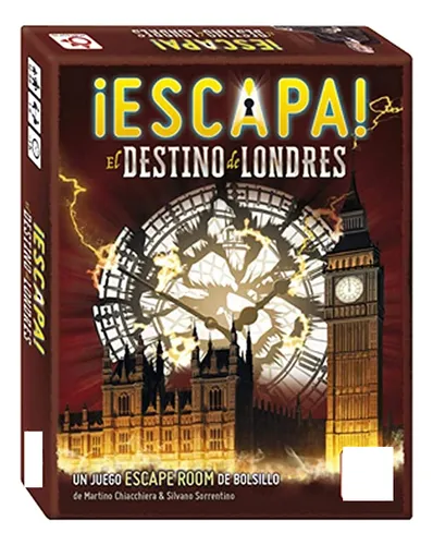 comprar Escapa Destino Londres Juego Mesa Sala De Escape Top Toys