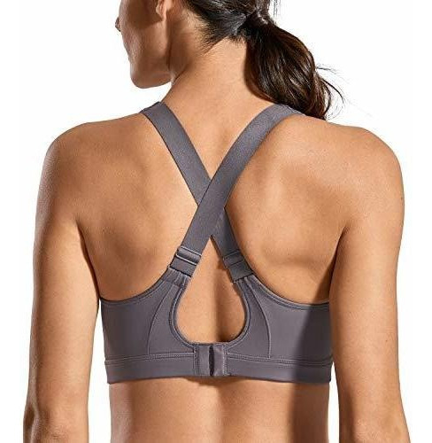 Tops - Syrokan High Impact Sports Bras For Women Wirefree F