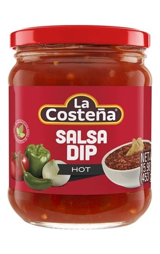 Salsa Dip Hot 453 Gr