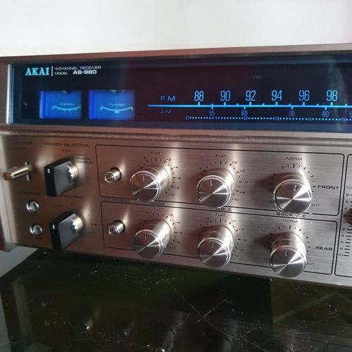 Imagen 7 de 10 de Sintoamplificador Akai As-980 Chiquibun Audio Vintage...