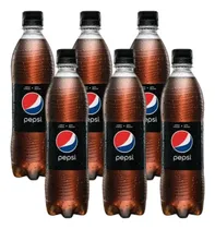 Comprar Pepsi Black 500ml Pack X6 Zetta Bebidas