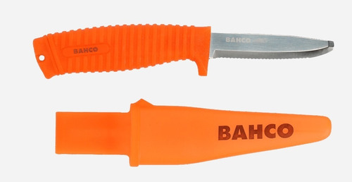 Cuchillo De Rescate Flotante Con Mango Fluorescente Bahco 