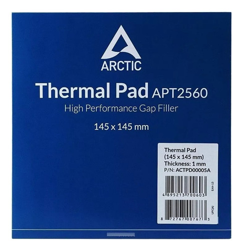 Arctic Thermal Pad Apt2560 145x145x1.0mm