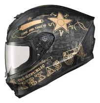 Comprar Casco Scorpion Exo Exo-r420 Full Face Lone Star Negro\u002Foro Sm