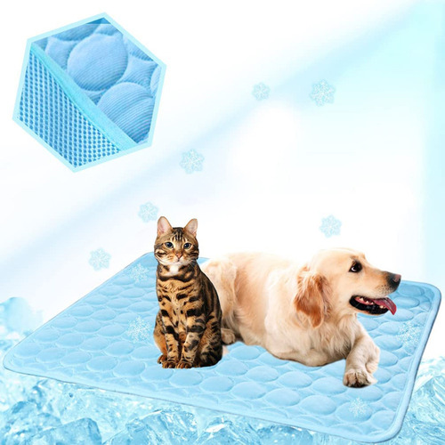 Alfombrilla De Enfriamiento Para Perros De 100x70cm Almohadi