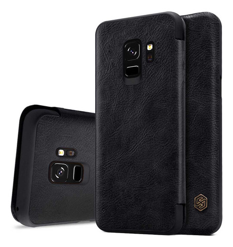 Case Nillkin Qin Galaxy S9 - Flip Cover Cuero