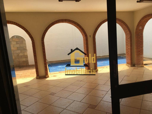 Casa Com 4 Dormitórios Aluga/vende, 324 M² Por R$ 620.000 - Ribeirânia - Ribeirão Preto/sp - Ca0779