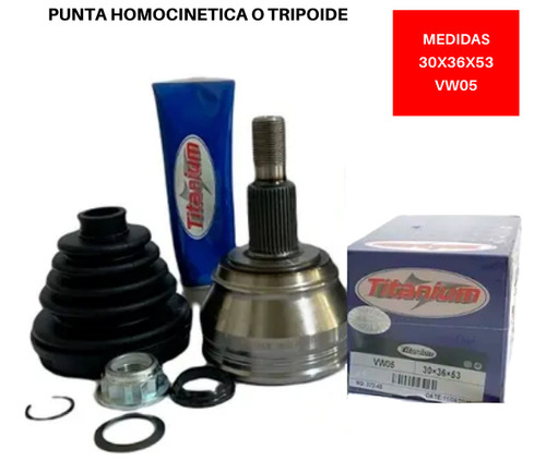 Punta Tripoide Volkswagen Jetta Variant Trendline 2.0  2003