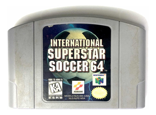 International Superstar Soccer 64 - Juego Original Nintendo