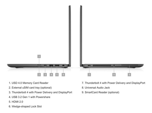Dell Latitude 7320 I7-1185g7 16gb 512gb Ssd 13.3 Touch Fhd (Reacondicionado)