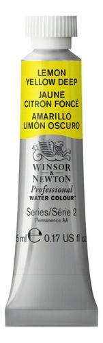 Tinta aquarela Winsor Newton Cotman 5 ml cores S-2 Tubo amarelo-limão S-2 nº 348