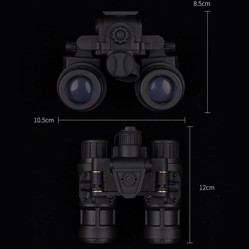 Binocul Modelo Táctico An/pvs31 Nvg, Casco Sin Función