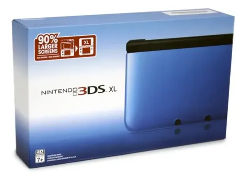 Console Nintendo 3ds Xl Azul Desbloqueado. | MercadoLivre