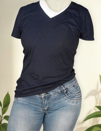 Playera Para Mujer Fruit Of The Loom Dama Manga Corta