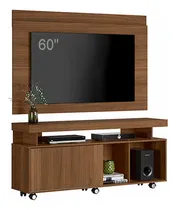 Comprar Modular Panel Flotante + Rack Tv Lcd Led Audio Con Ruedas!!!