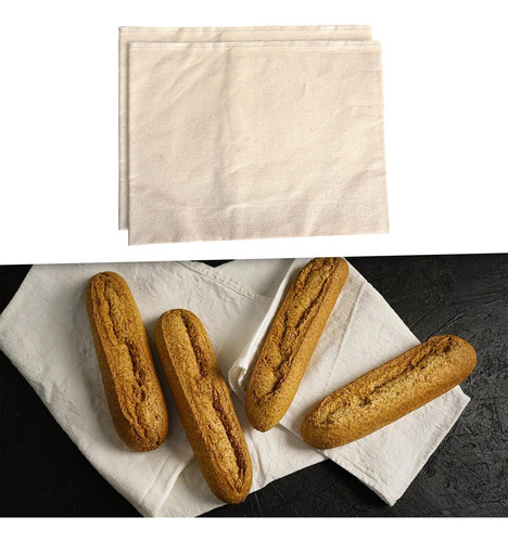 2x Paño Para Hornear Pan, Panadero, Sofá, Resistente,