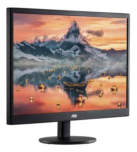 Monitor Wide Screen 18,5 Aoc Conexão Hdmi Led