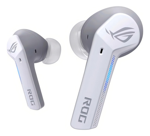 Fones de ouvido sem fio para jogos Asus Rog Cetra, cor branco