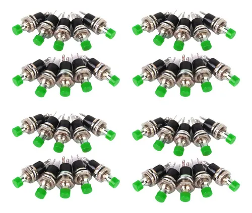 comprar 40pcs Mini Interruptor De Botón, Interruptor De Apagado
