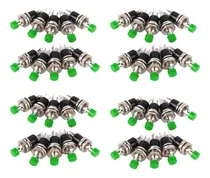 Comprar 40pcs Mini Interruptor De Botón, Interruptor De Apagado
