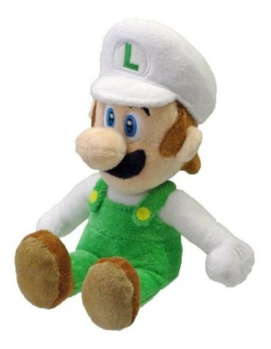 Peluches Peluche Oficial De Nintendo Super Mario Fire Luigi,