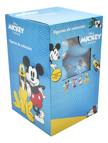 Disney Mickey Y Amigos Esfera Sorpresa Caja 12 Pz Toymark