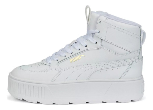 Tenis Puma Karmen Rebelle Mid Estilo Urbano Para Mujer color blanco - adulto 24.5 MX