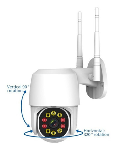 Camara Seguridad Inalambrica Wifi Sensor Infrarrojo 1080p