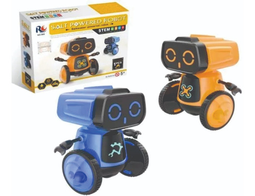 Robot Activado Con Sal  +5  Juguete Didactico Salt Powered 