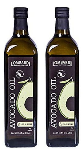 Para Hornear - Lombardi 100% Pure Avocado Oil 2 Pack 67.6 Fl