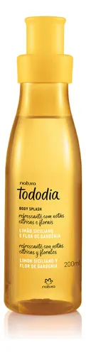Spray De Limón Siciliano Y Flor De Gardenia Tododia 200 Ml