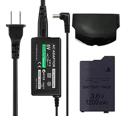  Paquete de 2 baterías de repuesto PSP-S110 para Sony PSP 3000,  PSP 2000, PSP 3001, PSP 2001, PSP Slim, PSP S110, PSP 3004, PSP 3002  Consola de videojuegos, compatible con batería