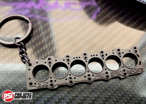 Llavero Con Junta De Cabeza 2jz, Miniatura Exacta, Metal Sól