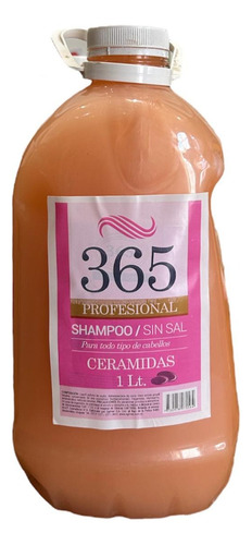 Shampoo Sin Sal, 3 Litros. Frutas, Algas Y Ceramidas